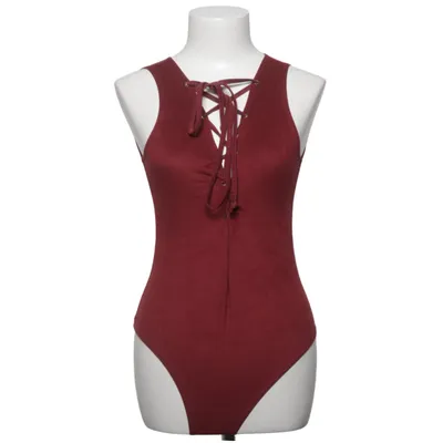 Body (Rouge) de Be Jealous Élasthane, Polyester