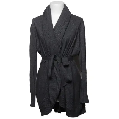 Cardigan (Grijs) van Jigsaw Angora, Kasjmier, Polyamide, Viscose, Wol