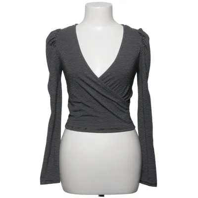 Wikkeltop (Zwart, Wit) van Miss Selfridge Katoen, Elastaan, Polyester