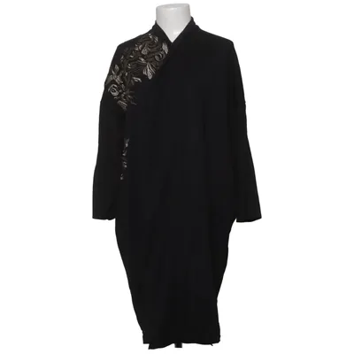 Cardigan (Noir) de Zara Knit Polyester, Viscose