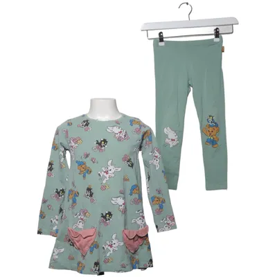 Pajamas (Green, Multicolored) from Bamse by Lindex Cotton, Elastane