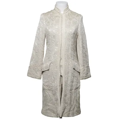 Coat (Beige) from Stella Nova Acetate, Cupro