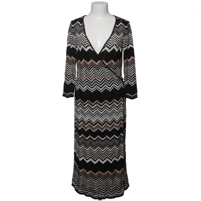 Wikkeljurk (Zwart, Beige, Meerkleurig) van Missoni Lindex Viscose