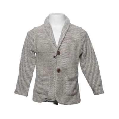 Cardigan (Beige, Blauw) van Zara Knitwear