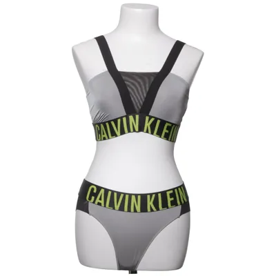 Bikini (Grå) från Calvin Klein Elastan, Polyamid