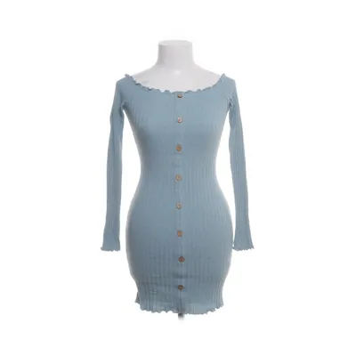 Dress (Blue) from Fashion Nova Cotton, Elastane, Polyester