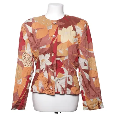 Blazer (Brown, Multicolored) from Belfe Cotton