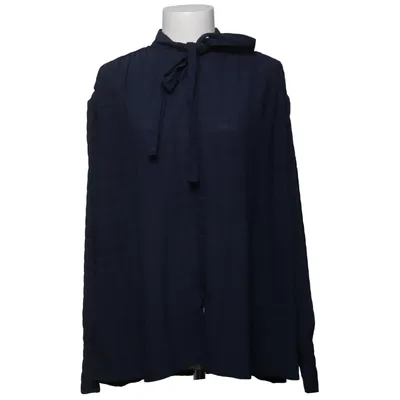 Blouse lavallière (Bleu) de Designers Remix Charlotte Eskildsen