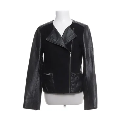 Leather jacket (Black) from More & More Suede, Leather