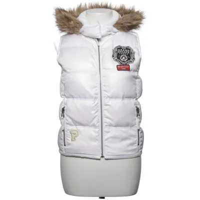 Outer vest (White) from Pink Victoria's Secret Acrylic, Cotton, Down, Feather, Polyester