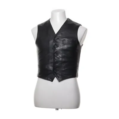 Leather vest (Black, Multicolored) from Garanteras