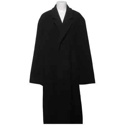 Mantel (Schwarz) von Cashmere Acetat, Kaschmir, Polyamid, Viskose, Wolle