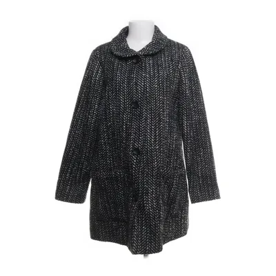 Frakke (Sort, Hvid) fra Laura Torelli Polyester, Viscose, Polyamid, Bomuld, Uld, Akryl