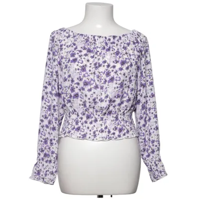 Crop top (Purple, White) from Escape Polyester