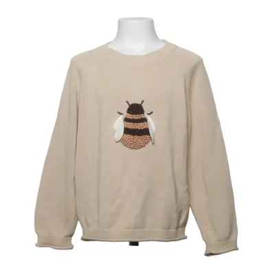 Sweater (Beige) fra Donsje Økologisk bomuld