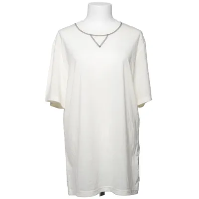 T-shirt (Wit) van Super.Natural Elastaan, Merinowol, Polyester