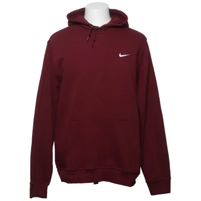 Sweat à capuche (Rouge) de Nike Coton, Polyester