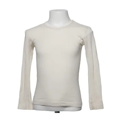 Long sleeve T-shirt (White) from Cosilana Cotton, Wool