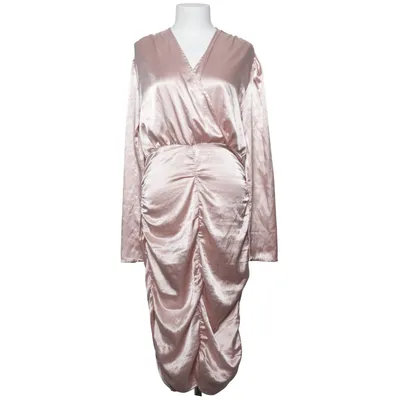 Wrap dress (Pink) from Shein Polyester
