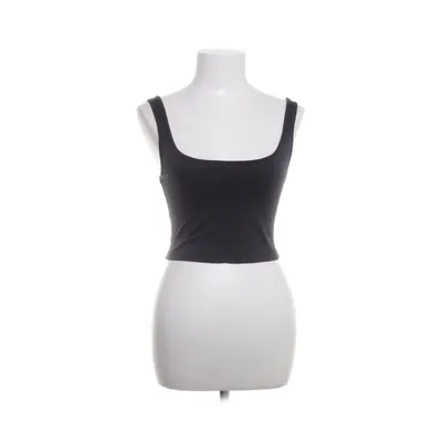 Crop top (Zwart) van Bershka