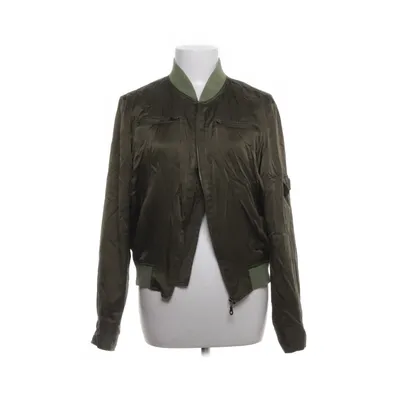 Bomber jacket (Green) from Alexandra Bartlett Polyester, Silk