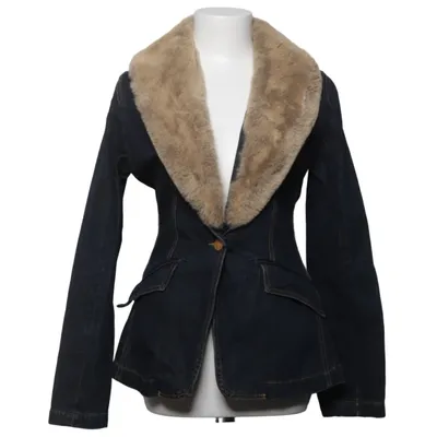 Denim jacket (Blue, Beige) from VSCT Cotton