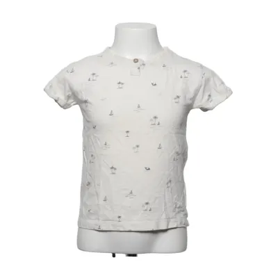 T-shirt (Wit, Meerkleurig) van Newbie by KappAhl Organisch katoen