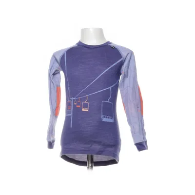 Baselayertrøje (Blå, Flerfarvet) fra Helly Hansen Merinould