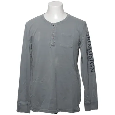 Henley shirt (Gray) from Roadsign Australia Cotton
