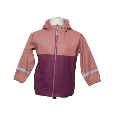 Regnjacka (Rosa, Lila) från Color Kids Polyester, Polyuretan