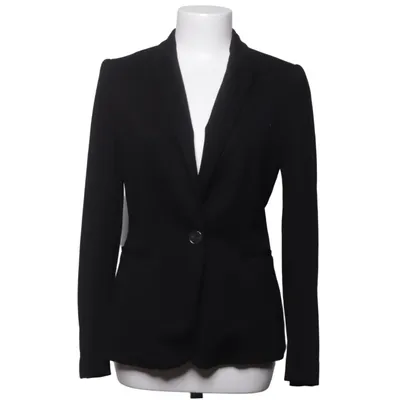 Blazer (Zwart) van Zara Basic Elastaan, Viscose