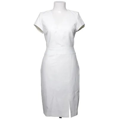 Klänning (Vit) från Hugo Elastan, Polyester, Viskos