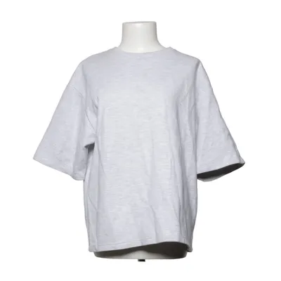 T-shirt (Grijs) van Zara Katoen, Elastaan, Polyester