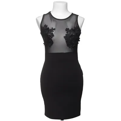 Kleid (Schwarz) von Boohoo Night Elasthan, Polyester