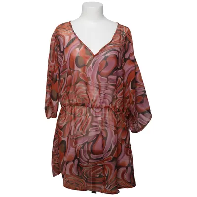 Strandjurk (Oranje, Roze, Bruin) van Juna Polyester
