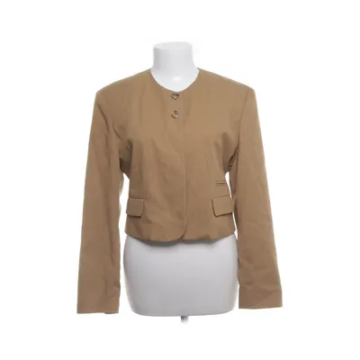 Blazer (Brown) from Oui Set Acetate, Polyester, Viscose