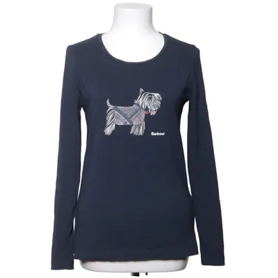 Langærmet t-shirt (GALLOWAY TEE) fra Barbour Bomuld, Elastan