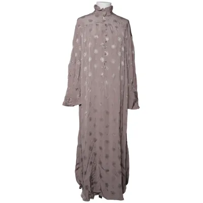 Robe longue (Beige) de Sandra Mansour x H&M Viscose