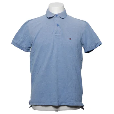 Poloshirt (Blauw) van Tommy Hilfiger Katoen, Elastaan