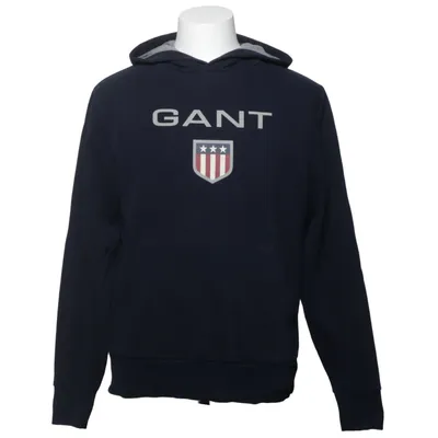 Capuchon sweater (Blauw) van GANT Katoen, Polyester