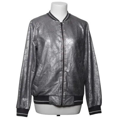 Bomber jacket (Silver, Black) from Blue Effect Cotton, Elastane, Polyester