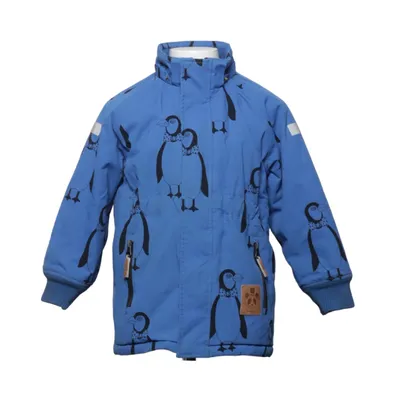 Allvädersjacka (Blå, Svart) från Mini Rodini Polyamid, Återvunnen polyester