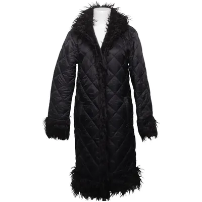 Vinterkappa (Svart) från Boohoo Akryl, Polyester