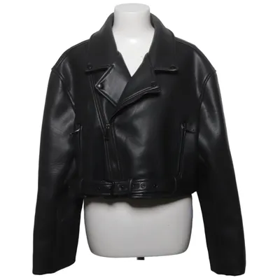 Bikerjacke (Schwarz) von Lioness Polyurethan