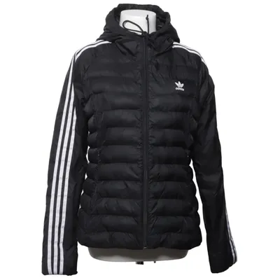 Vinterjakke (Sort, Hvid) fra Adidas Originals Polyamid, Polyester