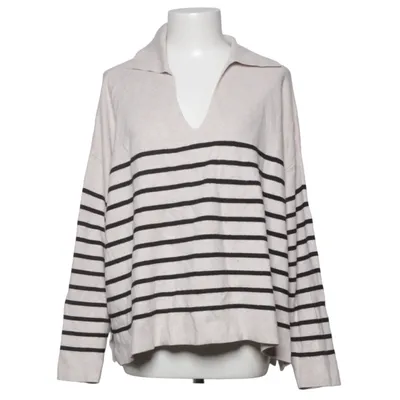 Strickpullover (Beige, Schwarz) von C&A Nylon, Viskose