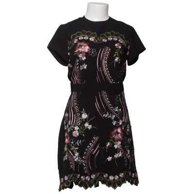 Jurk (Zwart, Meerkleurig) van Sfera Collection Elastaan, Polyester