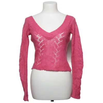 Sweater (Pink) from One Step Up Acrylic, Cotton, Mohair
