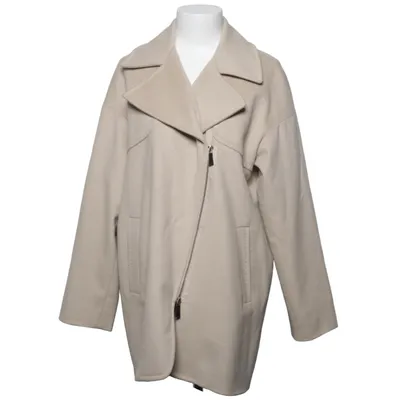 Frakke (Beige) fra Marella Acetat, Kashmir, Uld