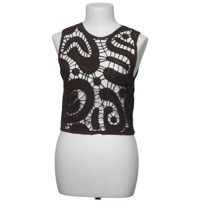 Top (Bruin) van Pinko Viscose